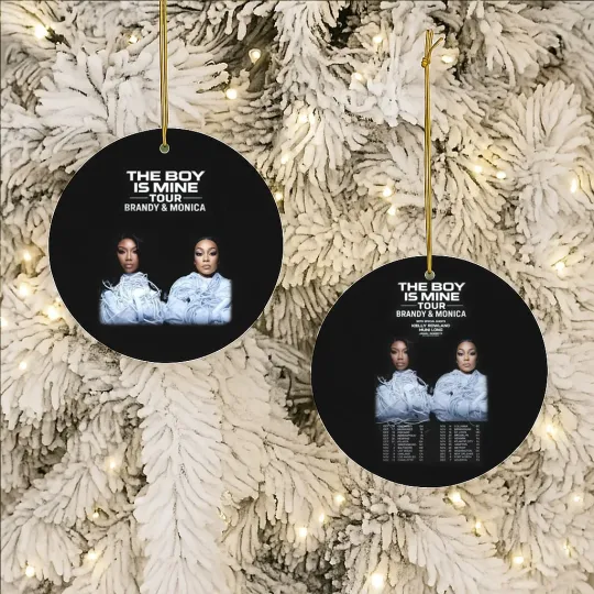 The Boy Is Mine Tour Ornament Brandy and Monica Concert Keepsake Gift
