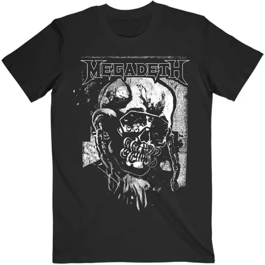 Discover Megadeth Hi-Con Vic Unisex Large T-Shirt