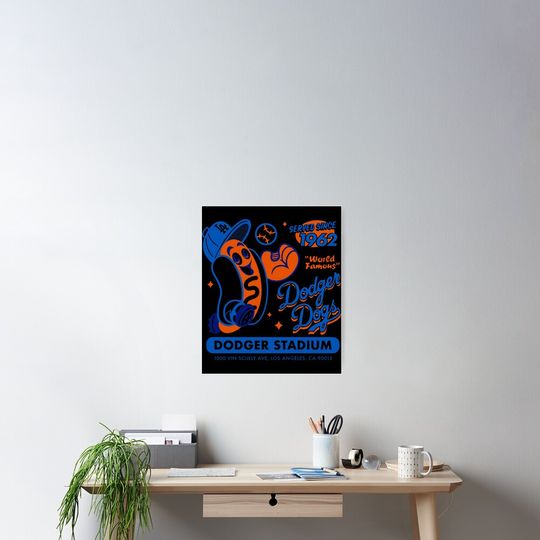Discover Baseball | Los Angeles Dodgers Poster