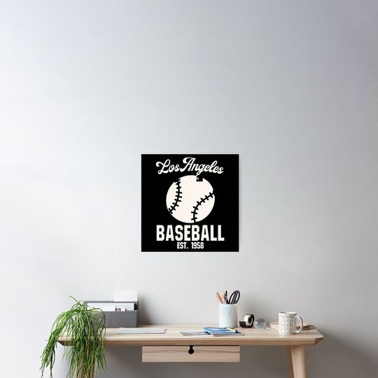 Discover Los Angeles Dodgers Poster