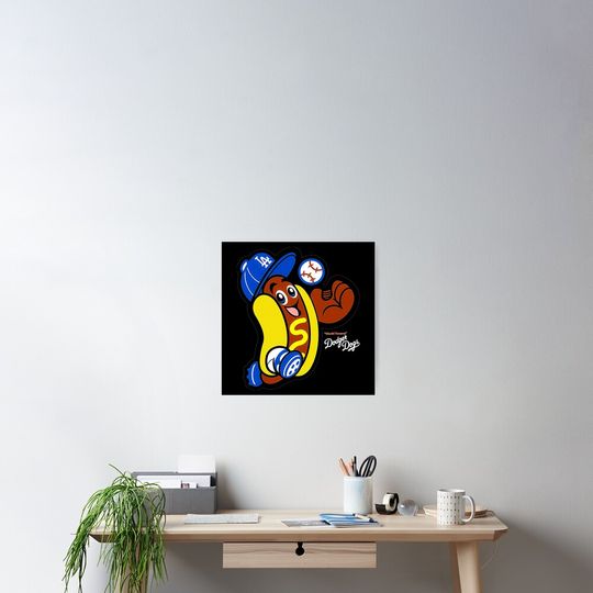 Discover Dodger Dog Time! Poster