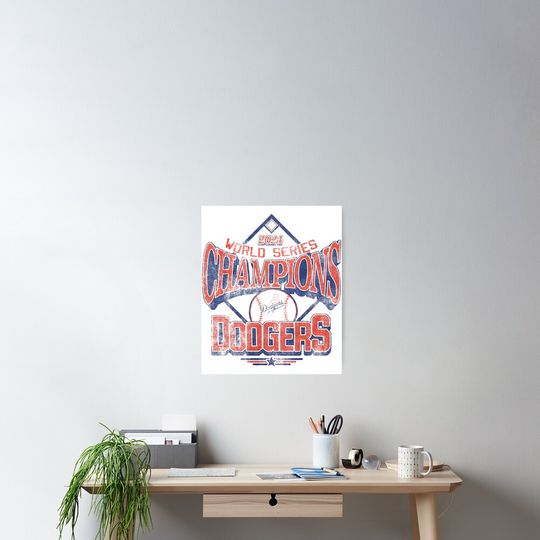 Discover Baseball | Los Angeles Dodgers Poster