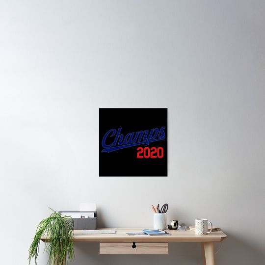Discover Los Angeles Champs 2020 Poster