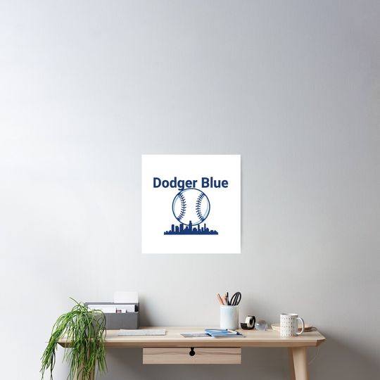 Discover DODGER BLUE — CLASSIC & CLEAN Poster