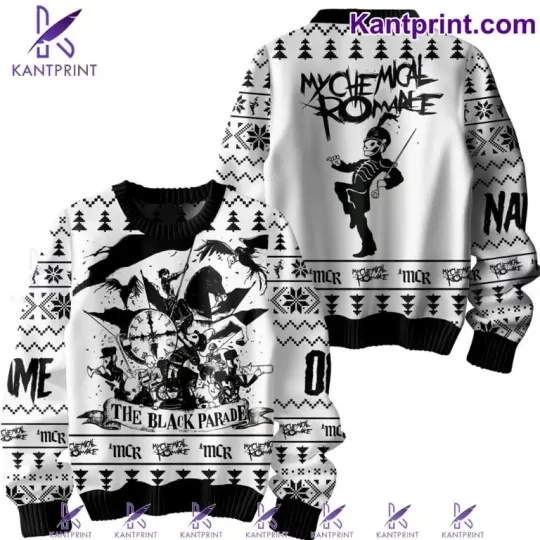 My Chemical Romance The Black Parade Ugly Christmas Sweater