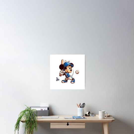Discover Mickey Batter Poster