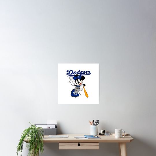 Discover Dodgers Pride Poster
