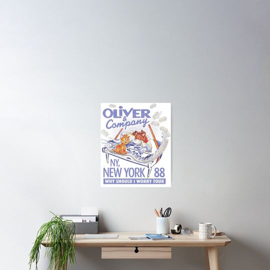 Discover Oliver And Company Poster