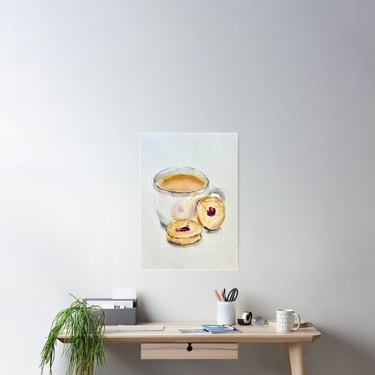 Discover Jammie Dodgers Biscuit Painting Poster