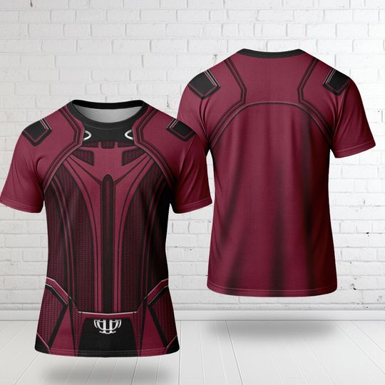 American Character WandaVision TV Mini Series 3D Shirt, Halloween Costume For Family Group T Shirt, Women Hero Cosplay Costume Tee