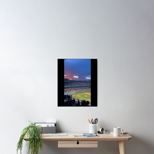 Discover Dodger Stadium View Poster