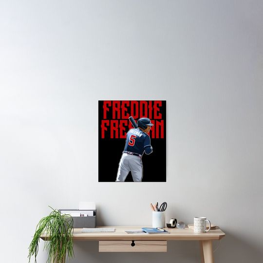 Discover Freddie Freeman in Action #5 Bold Poster