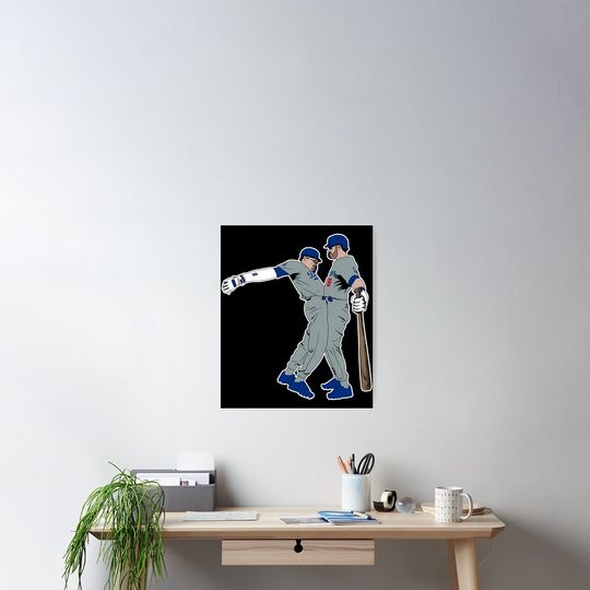 Discover The Dodger Dinger - Crotch Bump Poster