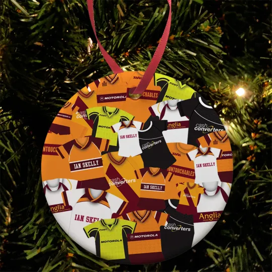 Discover Motherwell Retro Kit Mash Christmas Tree Bauble Decoration Ceramic