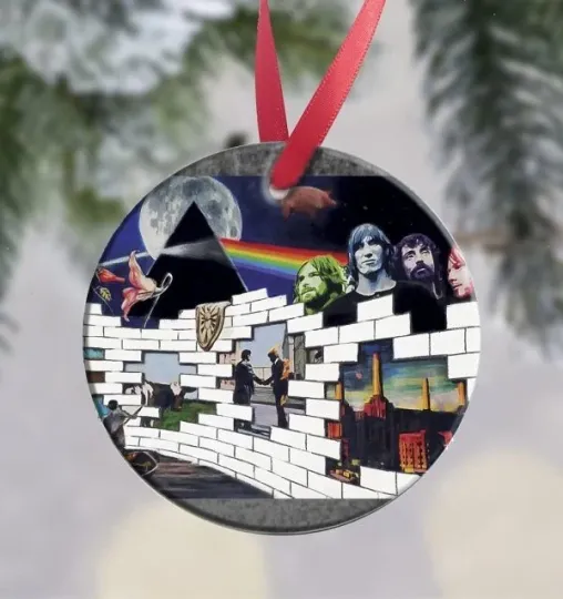 Discover Pink Floyd Ornament Gift For Christmas Gift For Fan Unique Ornament