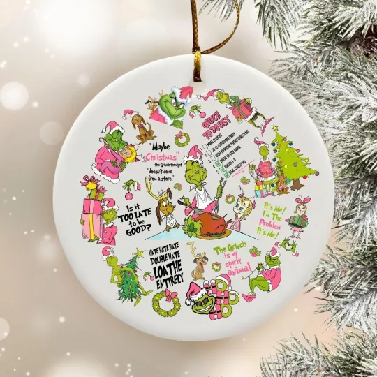 Discover Grin Tree Gift 2025 - funny character ornament