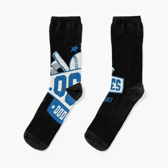 Discover Baseball | Los Angeles Dodgers Socks