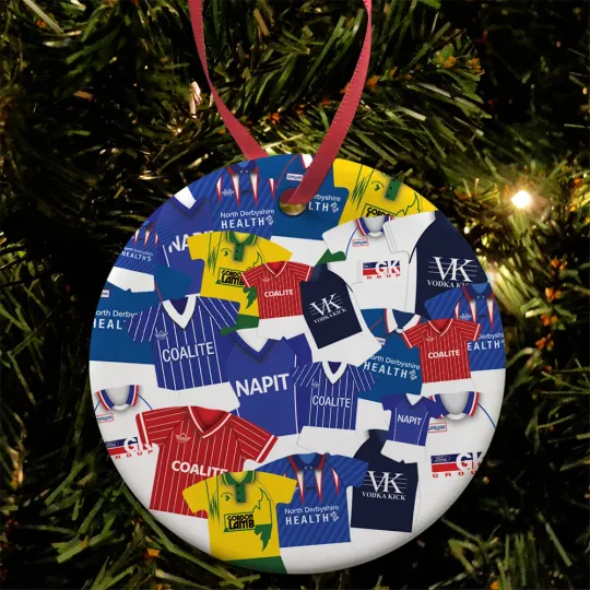 Discover Chesterfield Retro Kit Mash Christmas Bauble Decoration Ceramic Fans Gift