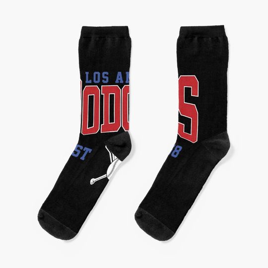 Discover Baseball | Los Angeles Dodgers Socks