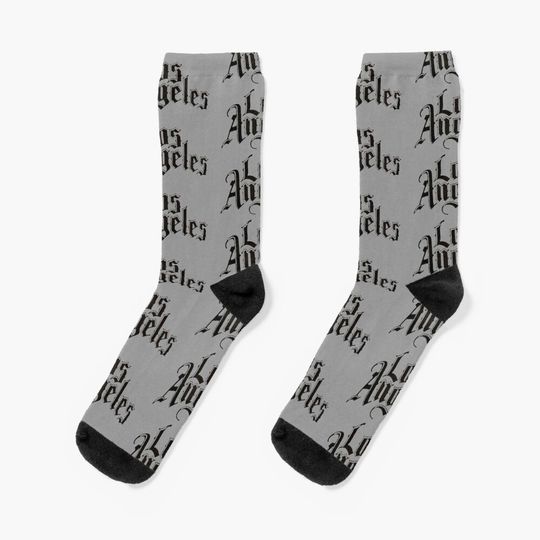 Discover Los Angeles  Socks