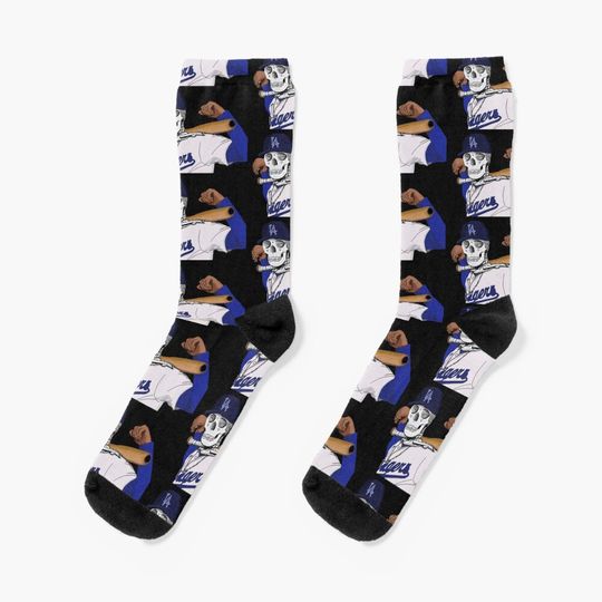 Discover skull player Socks