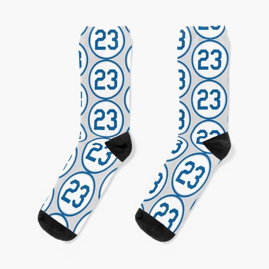 Discover Kirk Gibson #23 Jersey Number Socks