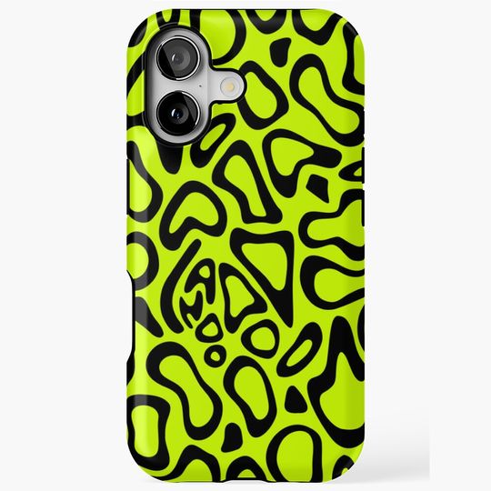 Discover Lando Norris 2024 Helmet Pattern Black iPhone Case