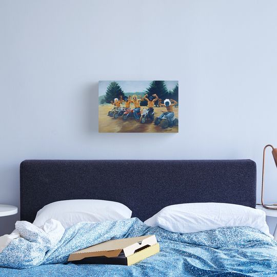 Discover Painting from "The Royal Tenenbaums"  Canvas Print