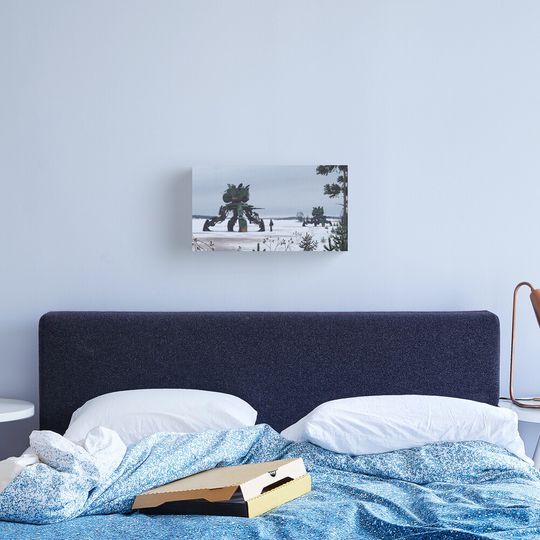 Discover Unlock. Explore. Repeat. Canvas Print