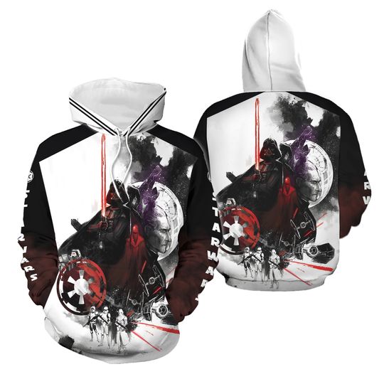 Darth Vader Sith Lord Star Wars 3D Hoodie All Over Printed Size S-5XL