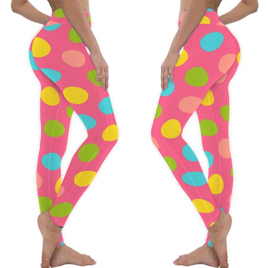 Easter Egg Leggings, Leggings Gift for Women