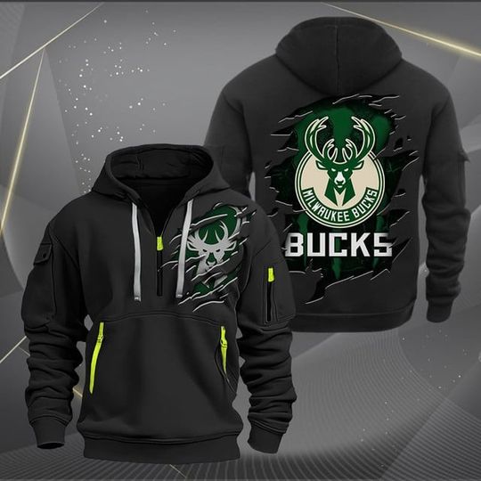 Milwaukee Bucks Tactical Hoodie