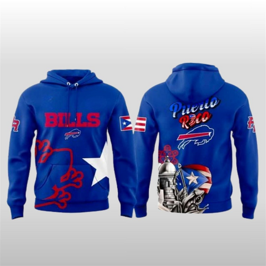 2025 Buffalo Bills Puerto Rico Hoodie