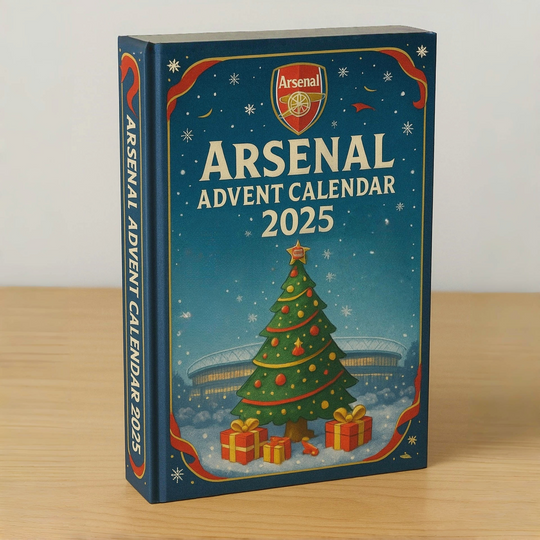 Discover Arsenal Acrylic Advent Calendar Blind Box, 2D Acrylic, Christmas Decor