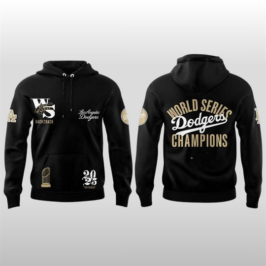 Discover Dodgers Coach Dave Roberts 2025 World Series Champions Hoodie
