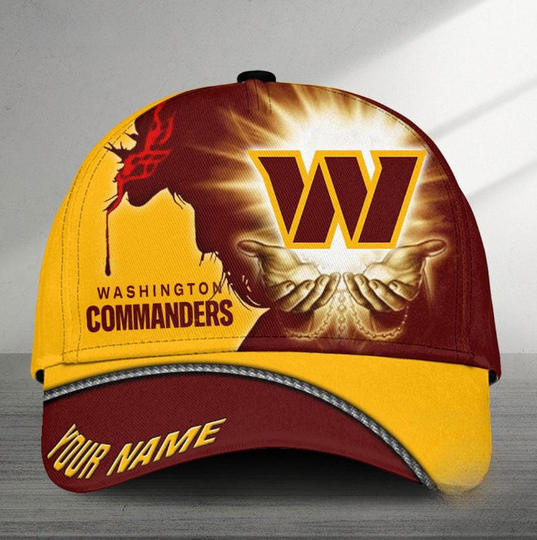 Washington Commanders Football Team American God Cap