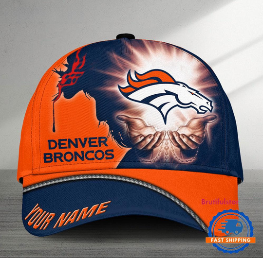 Denver Broncos Football Team American God Cap
