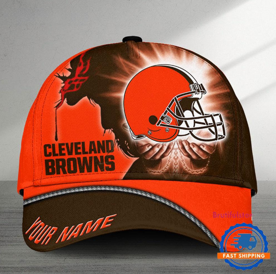 Cleveland Browns Football Team American God Cap