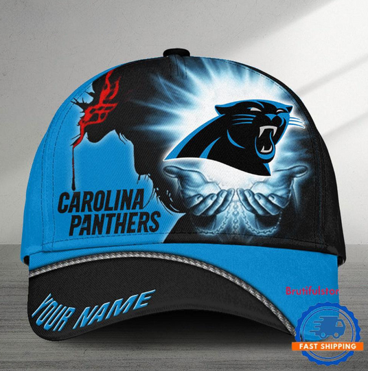 Carolina Panthers Football Team American God Cap