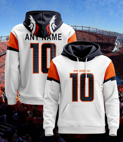Denver Broncos Custom Hoodie