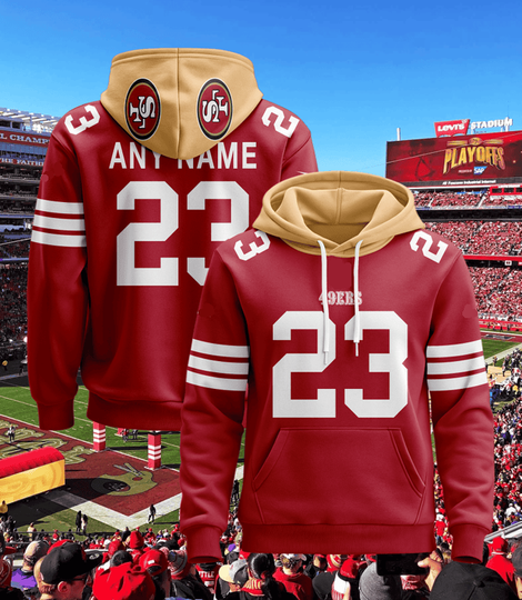 San Francisco 49ers 3D Hoodie