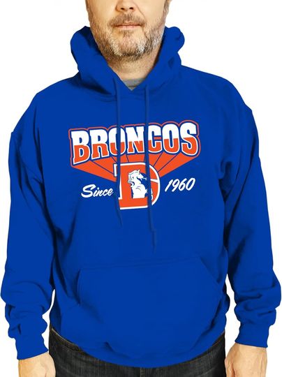 Discover Team Fan Apparel football Adult Unisex Vintage Block Ultra Soft Hooded Sweatshirt