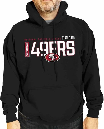 Discover Team Fan Apparel football Adult Unisex Modern Endzone Soft Hooded Sweatshirt