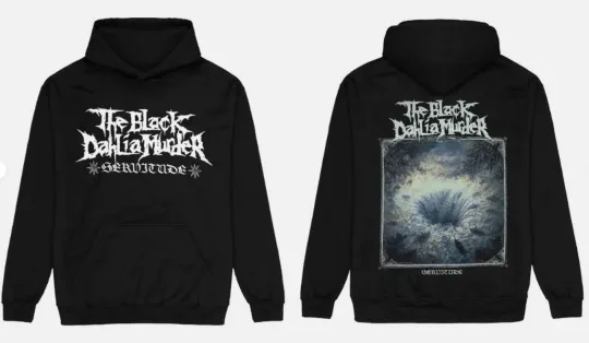 Discover Melodic Death Metal Hoodie The Black Dahlia Murder Servitude Band Merch Black