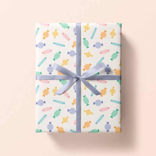 Discover Sweetie Wrapping Paper Sheet for Gifts and Celebrations