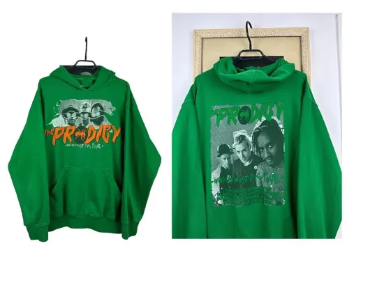 Discover THE PRODIGY  Hoodie Green 2 Side S-5XL MEN