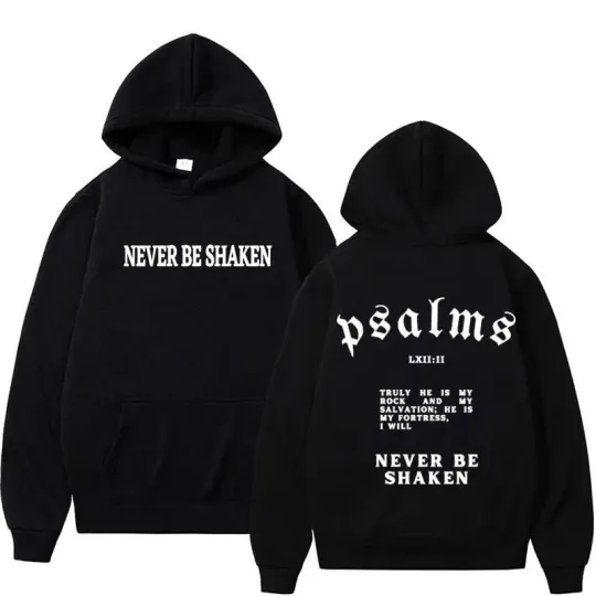 Discover Men s Aesthetic Christian Streetwear Hoodies Bible Verse Jesus Apparel Pullover