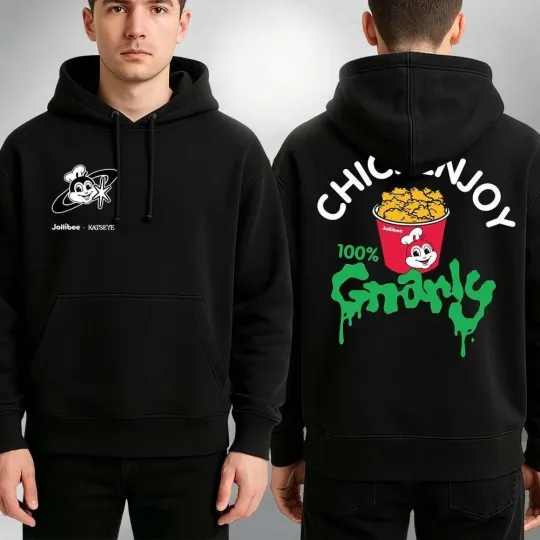 Jollibee x KATSEYE Chickenjoy Two Sides Unisex Hoodie