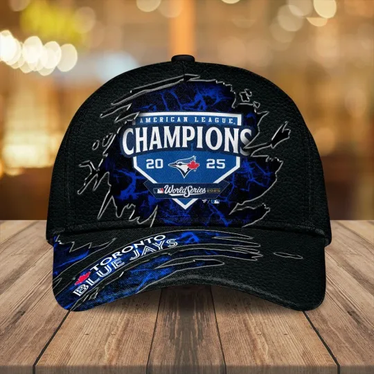 Discover Toronto Blue 2025 American League Champions Classic Cap Classic Cap