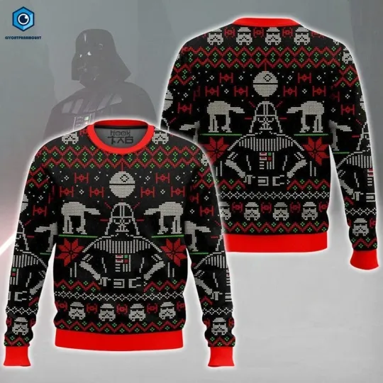 Discover Darth Vader Starwar Ugly Christmas Sweater, Darth Vader Shirt